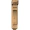 Ekena Millwork Olympic Arts and Crafts Smooth Bracket w/ Offset Brace, Western Red Cedar, 5 1/2"W x 18"D x 26"H BKT0604X18X26OLY03SWR - alternate 4